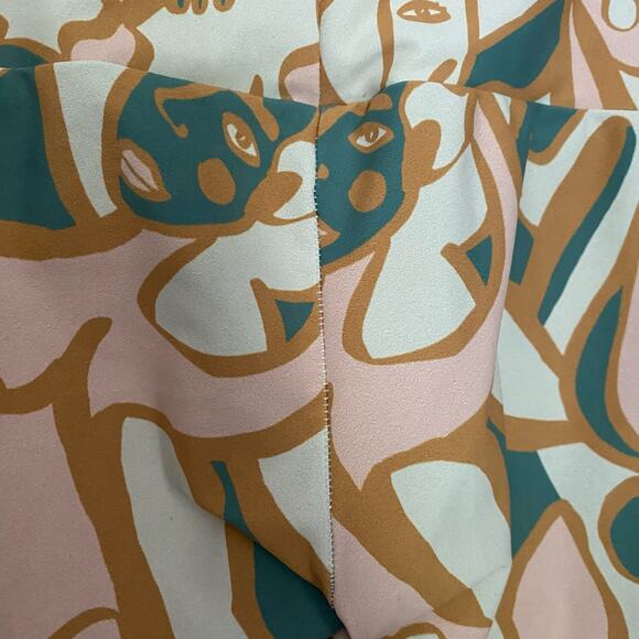 Anthropologie Dazey LA Legging Ani Figures Artsy Abstract Printed High Rise - Picture 7 of 11